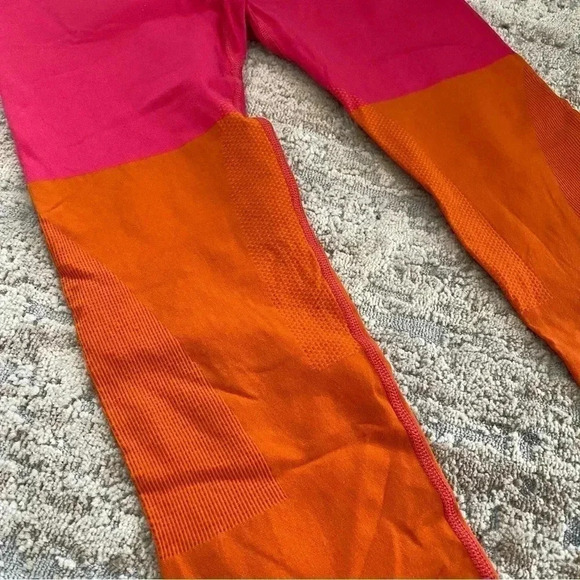 Adidas by Stella McCartney Seamless Tight Running Leggings Color Block Yoga: Sm - Picture 8 of 13